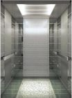 High Speed Automatic Passenger Elevator Hairline Stainless Steel